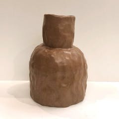 SHOKKI flower vase - brown
